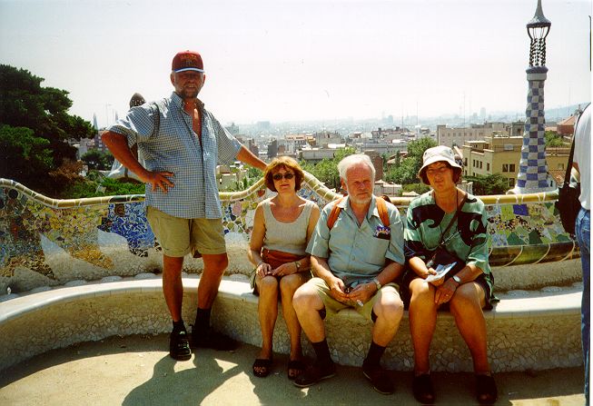 En Park G�ell en Barcelona